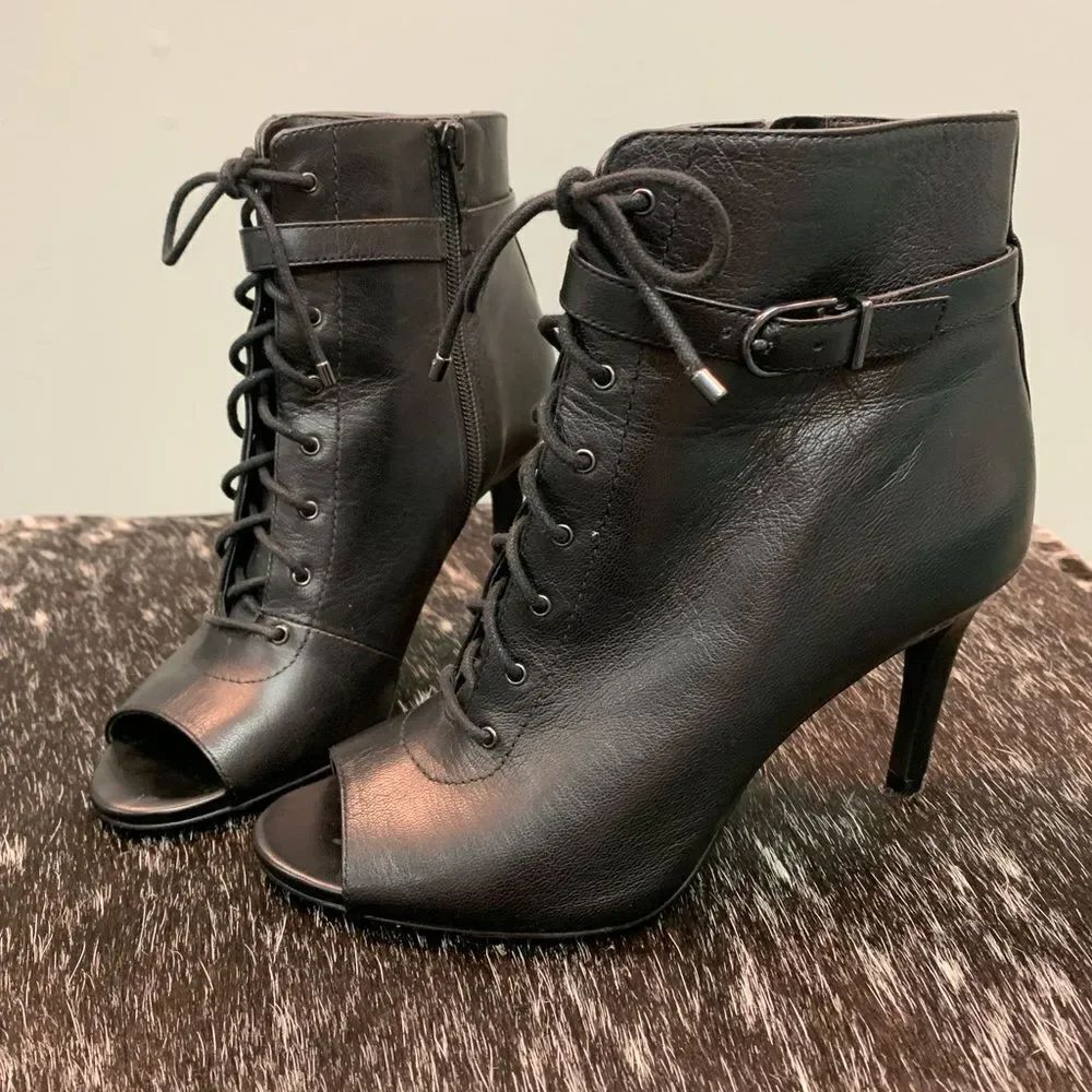 Jones New York Peep Toe Booties
